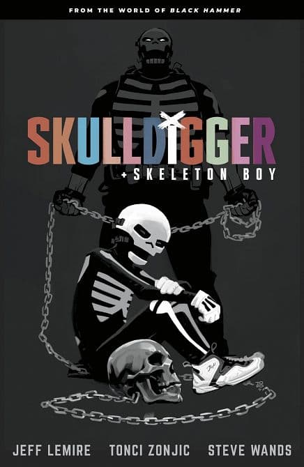 Cover Art for SKULLDIGGER & SKELETON BOY TP