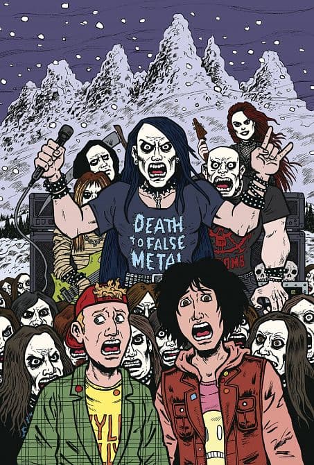 Cover Art for BILL & TED ARE DOOMED