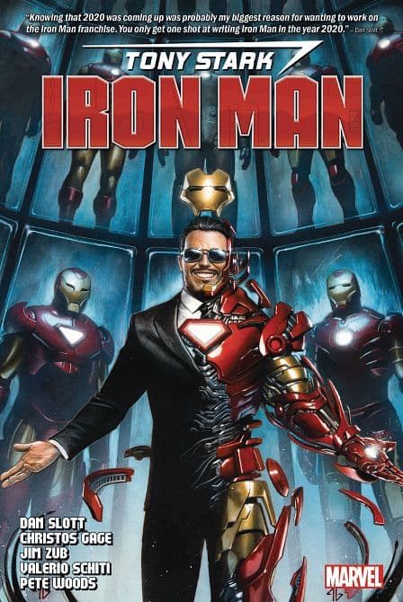 Cover Art for TONY STARK IRON MAN BY DAN SLOTT OMNIBUS HC