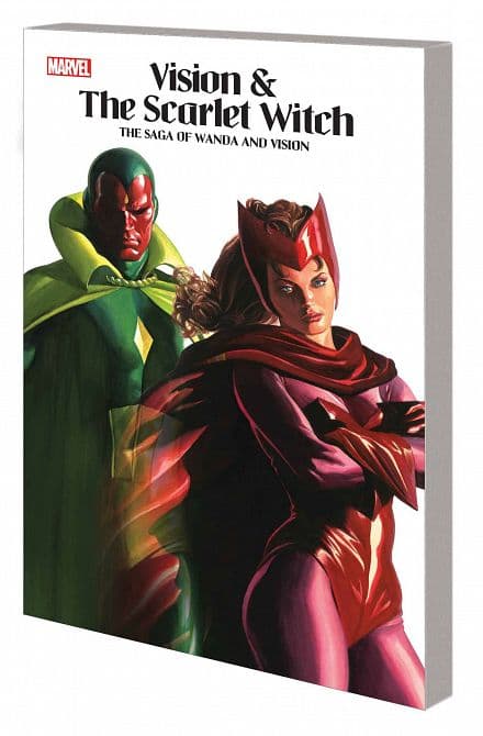 Cover Art for VISION & SCARLET WITCH TP SAGA WANDA & VISION