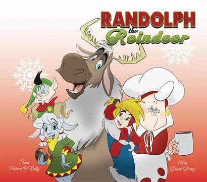 Cover Art for RANDOLPH THE REINDEER HC