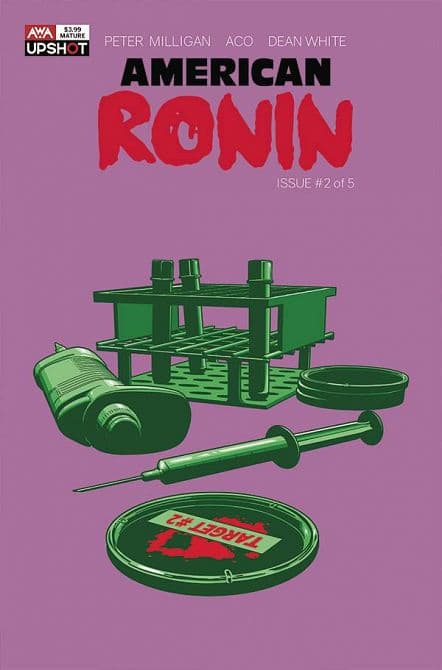 Cover Art for AMERICAN RONIN