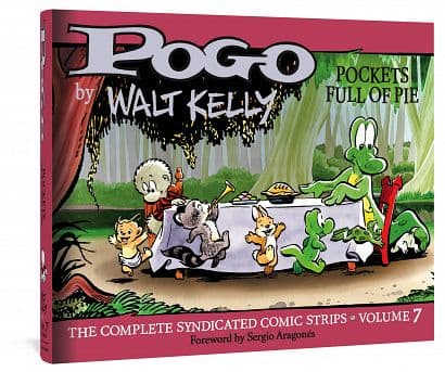 Cover Art for POGO COMP SYNDICATED STRIPS HC VOL 07 POCKETS FULL PIE