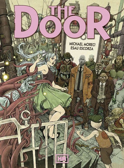 Cover Art for THE DOOR GN