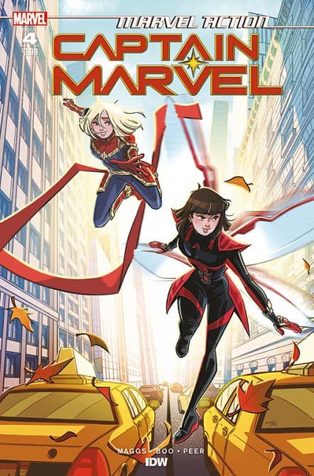 Cover Art for MARVEL ACTION: CAPTAIN MARVEL ( SC )