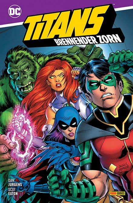Cover Art für TITANS: BRENNENDER ZORN