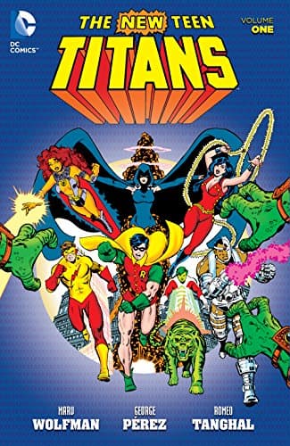 Cover Art for TEEN TITANS VON GEORGE PÉREZ ( SC )