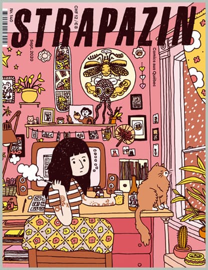 Cover Art for STRAPAZIN-Das Comicmagazin