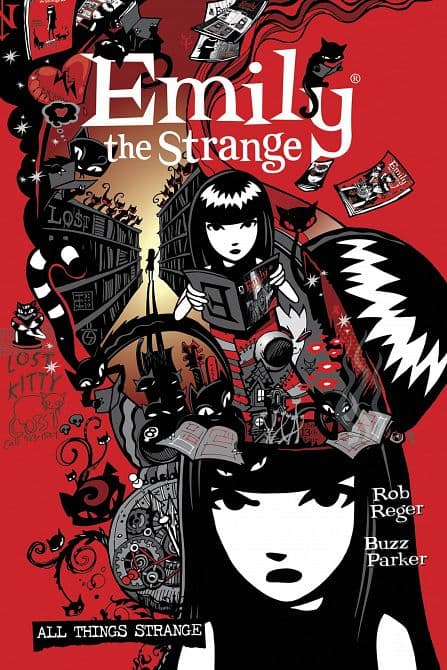 Cover Art for COMPLETE EMILY THE STRANGE ALL THINGS STRANGE 2ND EDITION HC