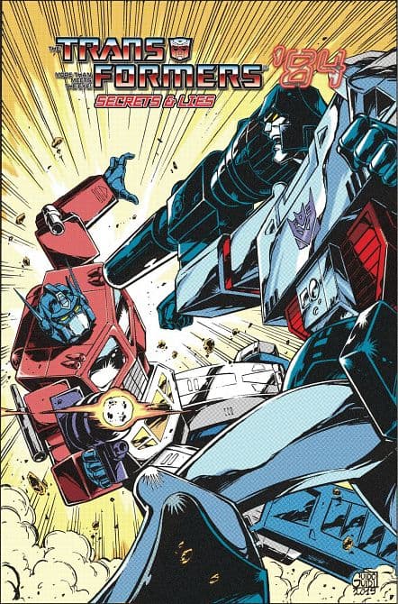Cover Art for TRANSFORMERS 84 TP SECRETS & LIES