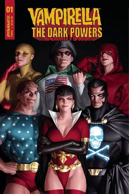 Cover Art for VAMPIRELLA DARK POWERS