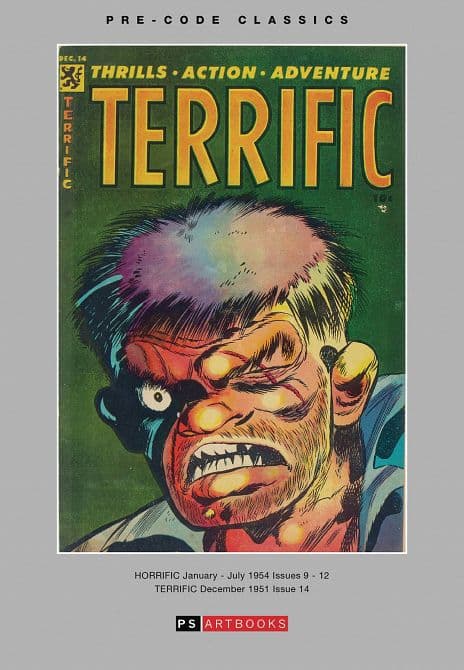 Cover Art for PRE CODE CLASSIC TERRIFIC HC