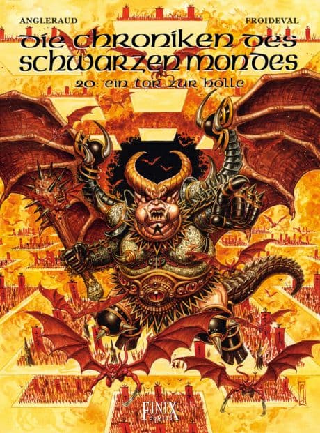 Cover Art for DIE CHRONIKEN DES SCHWARZEN MONDES ( HC )