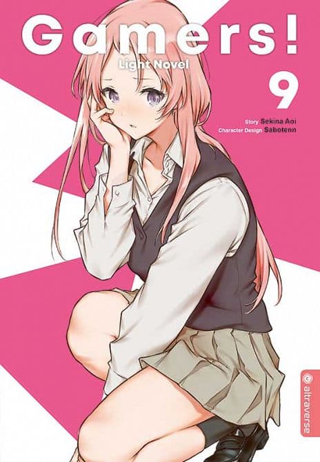 Cover Art for GAMERS! Light Novel