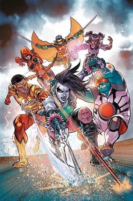 Cover Art for TEEN TITANS MEGABAND ( REBIRTH )