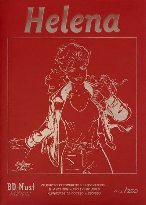 Cover Art for HELENA PORTFOLIO RED