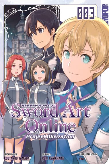 Cover Art for SWORD ART ONLINE-PROJECT ALICIZATION