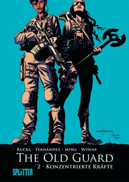 Cover Art for the Old Guard ( ab 2017 )