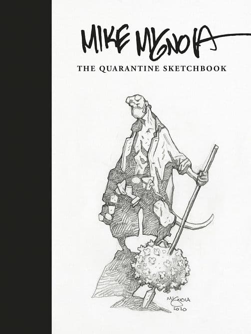 Cover Art for MIKE MIGNOLA QUARANTINE SKETCHBOOK HC
