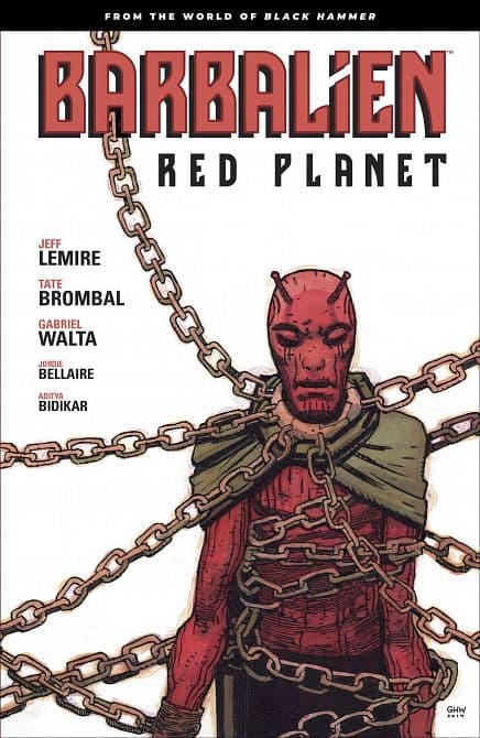 Cover Art for BARBALIEN RED PLANET TP