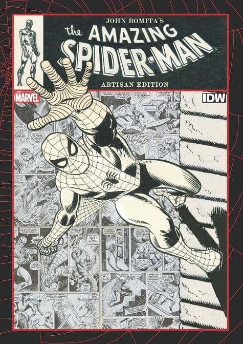 Cover Art for JOHN ROMITA AMAZING SPIDER-MAN ARTISAN EDITION