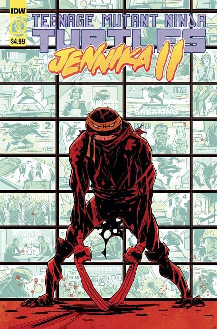 Cover Art for TMNT JENNIKA II