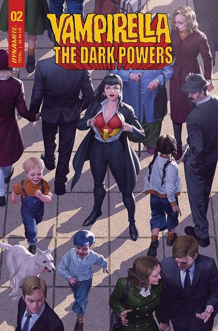 Cover Art for VAMPIRELLA DARK POWERS