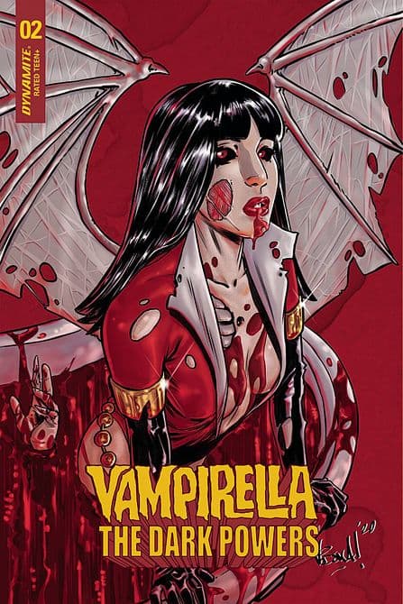 Cover Art for VAMPIRELLA DARK POWERS