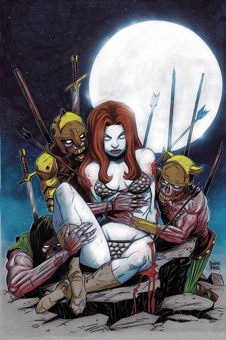 Cover Art for RED SONJA