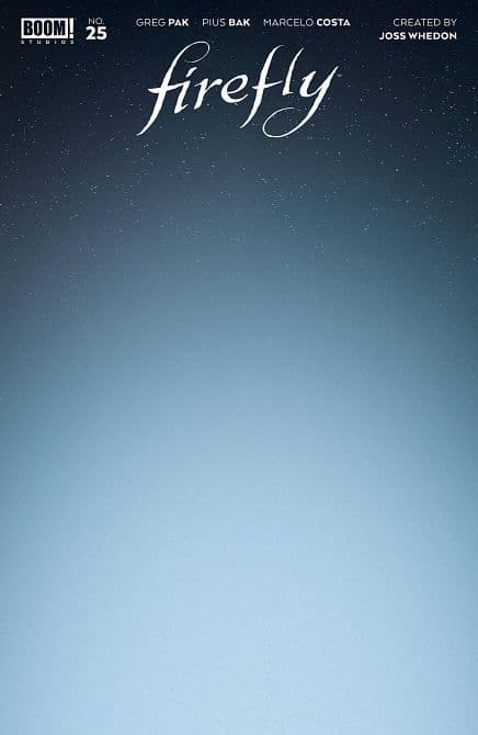 Cover Art for FIREFLY