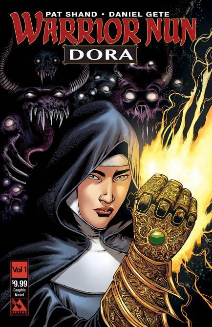 Cover Art for WARRIOR NUN DORA TP VOL 01