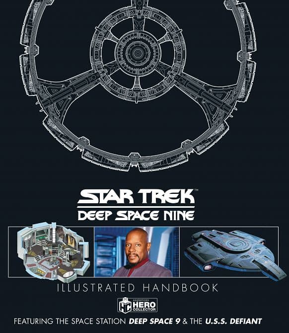 STAR TREK DS9 & USS DEFIANT ILLUS HANDBOOK HC