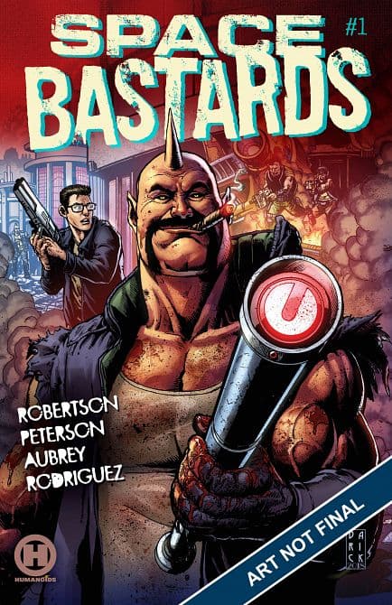 Cover Art for SPACE BASTARDS