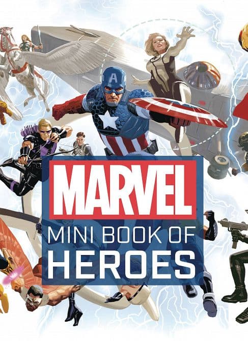 Cover Art for MARVEL COMICS MINI BOOK OF HEROES HC