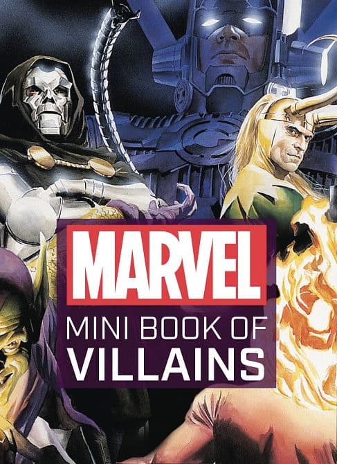 Cover Art for MARVEL COMICS MINI BOOK OF VILLAINS HC