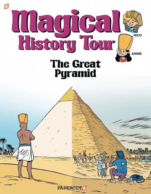 Cover Art for MAGICAL HISTORY TOUR GN VOL 01 GREAT PYRAMID