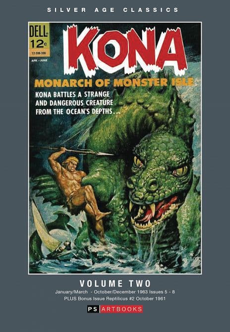 Cover Art for SILVER AGE CLASSICS KONA MONARCH MONSTER ISLE HC VOL 02