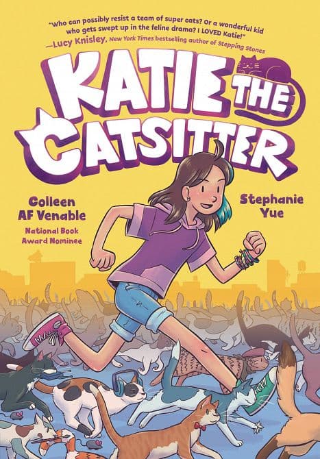 Cover Art for KATIE THE CATSITTER SC GN