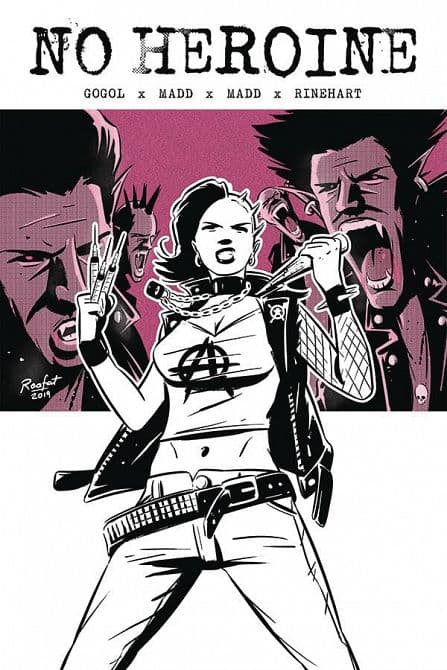 Cover Art for NO HEROINE GN