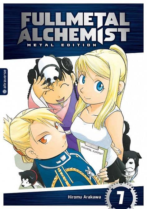 Cover Art for FULLMETAL ALCHEMIST METAL EDITION