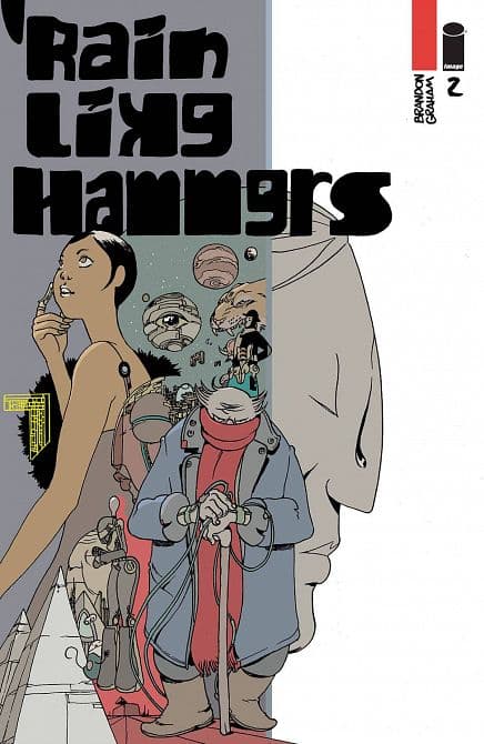 Cover Art for RAIN LIKE HAMMERS