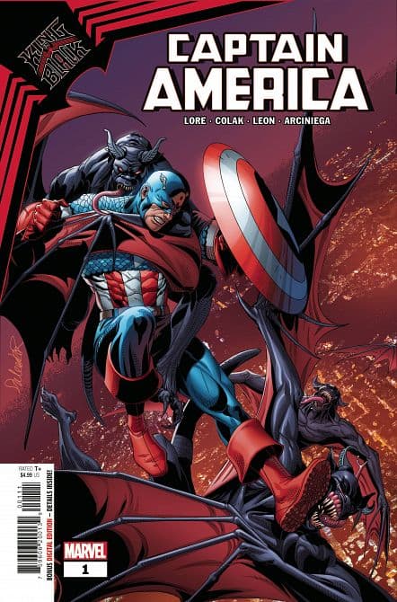 Cover Art für KING IN BLACK CAPTAIN AMERICA
