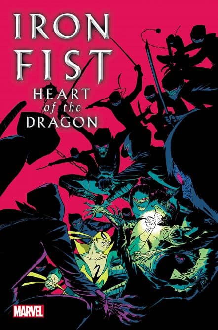 Cover Art for IRON FIST HEART OF DRAGON