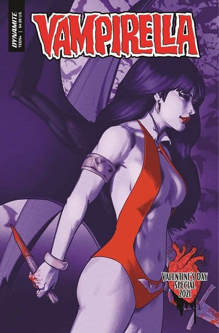 Cover Art for VAMPIRELLA VALENTINES SP ONE SHOT CVR B HA