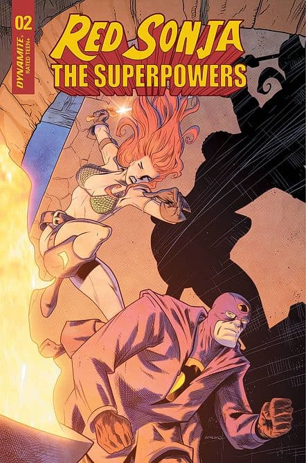 Cover Art for RED SONJA THE SUPERPOWERS