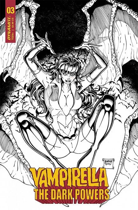 Cover Art for VAMPIRELLA DARK POWERS