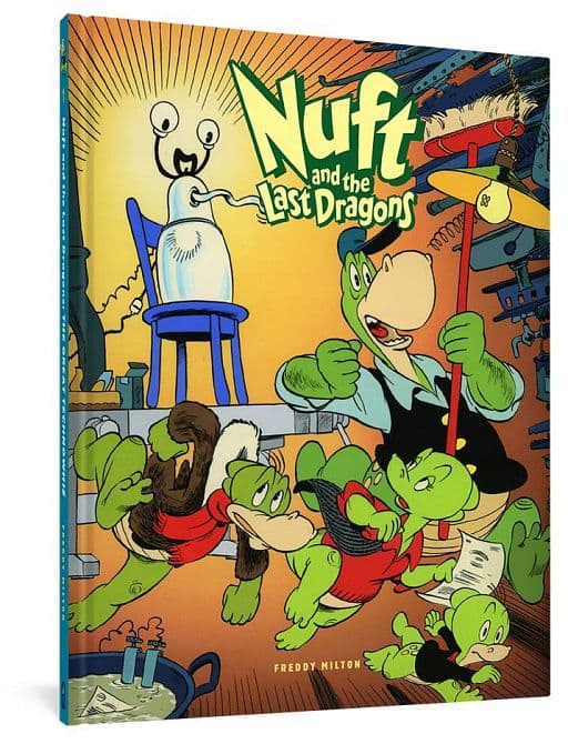 Cover Art for NUFT & LAST DRAGONS GN VOL 01 GREAT TECHNOWHIZ
