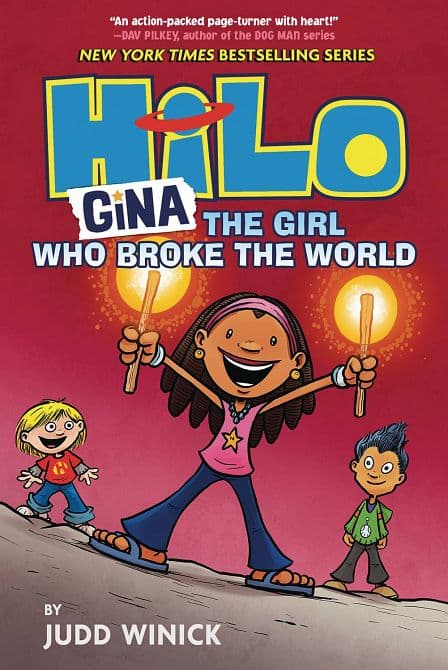 Cover Art for HILO GN VOL 07 GINA GIRL WHO BROKE THE WORLD