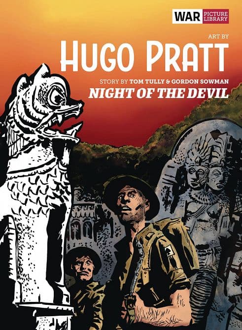 Cover Art for NIGHT OF THE DEVIL WAR PICTURE LIBRARY HC