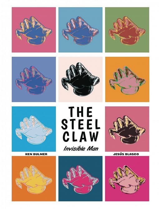 Cover Art for STEEL CLAW TP